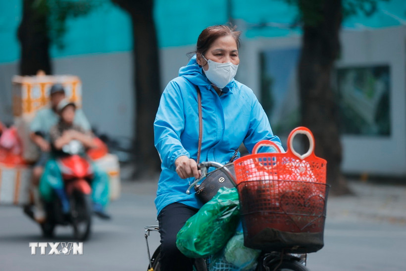 Không khí lạnh sẽ ảnh hưởng đến khu vực phía Đông Bắc Bộ và một số nơi ở phía Tây Bắc Bộ và Bắc Trung Bộ. (Nguồn: TTXVN)
